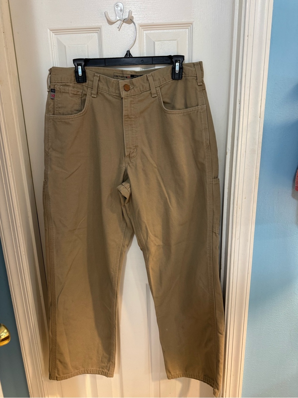 NWOT Carharrt Men’s 35x30 Loose Fit Carpenter Pants Flame Resistant Utility Pant